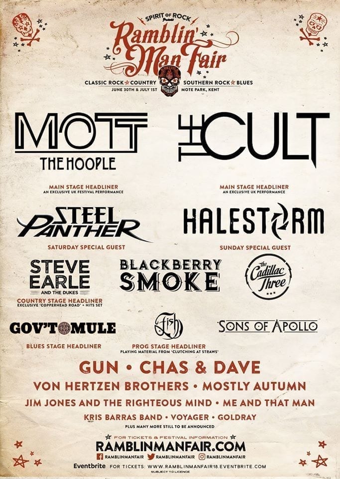 Ramblin Man Festival 30 June-1 July 2 Ramblin Man Festival