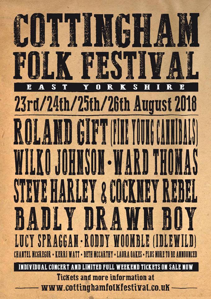 Cottingham Folk 23-26 August 6 cottingham folk festival