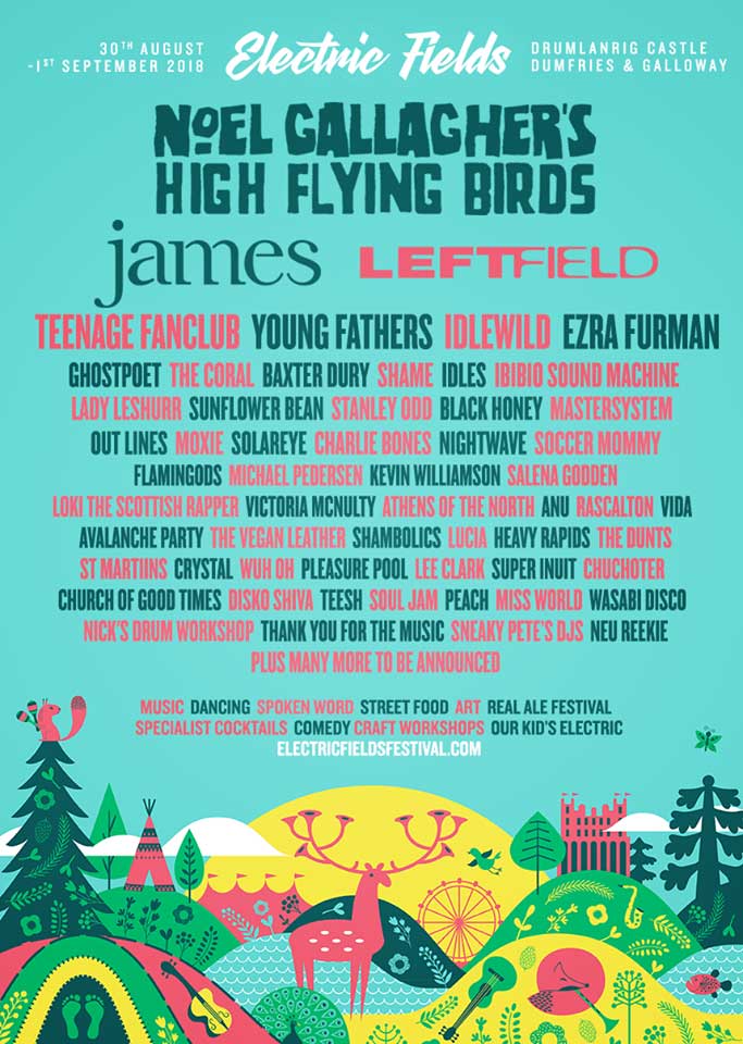 Electric Fields 30 August- 1 September 4 electric fields festival