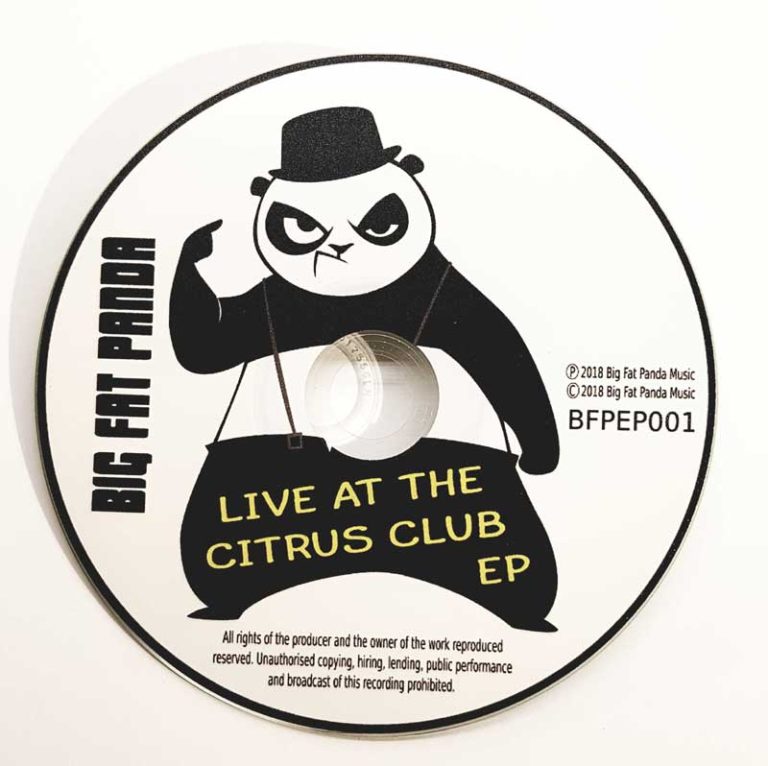 Big-Fat-Panda-Cd Duplication Edinburgh Scotland UK