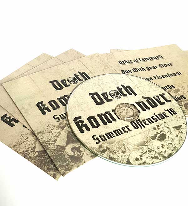 Death Kommander - Card Sleeve Edinburgh 10 Card Sleeve CD