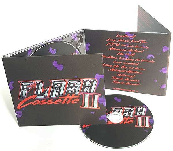 Custom Printed 4 Panel Digipak CD