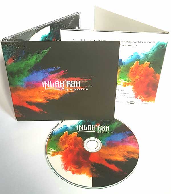 Custom Printed 4 Panel Digipak CD