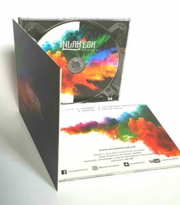 Custom Printed 4 Panel Digipak CD