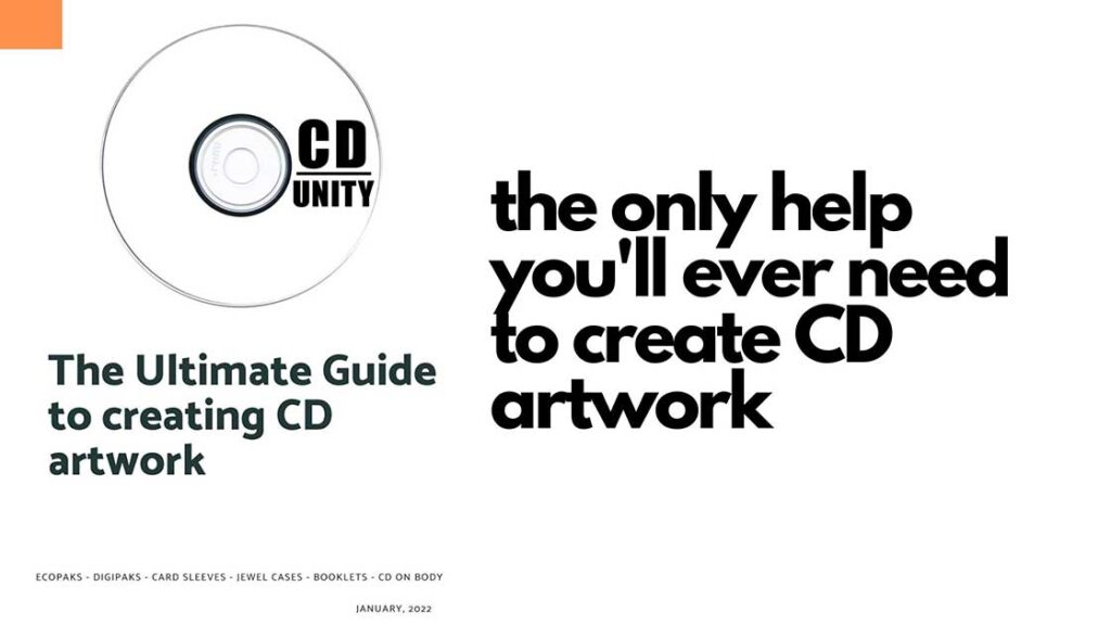 guide to creating CD artwork