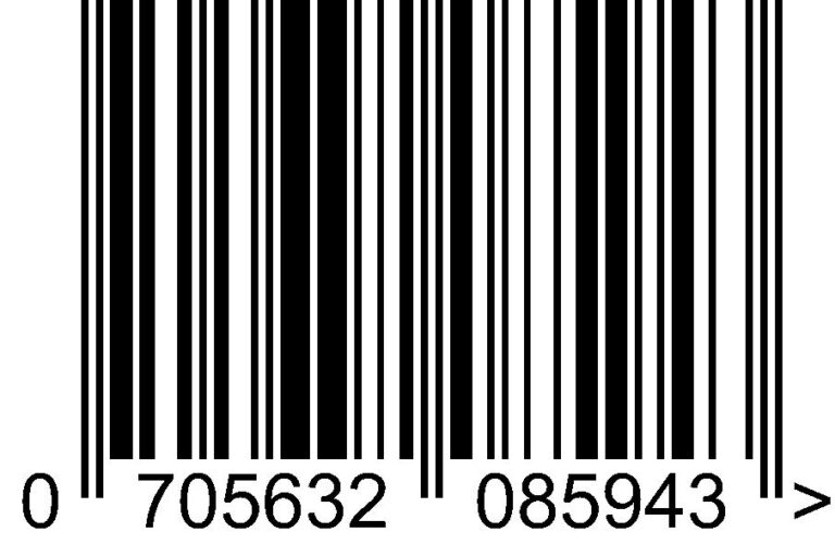 EAN13 barcode example