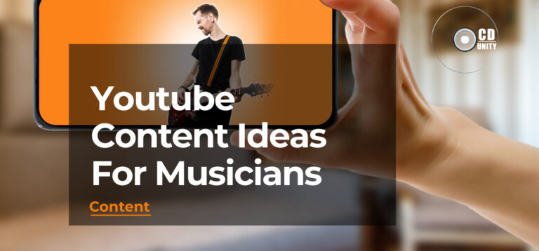 youtube content ideas for musicians.