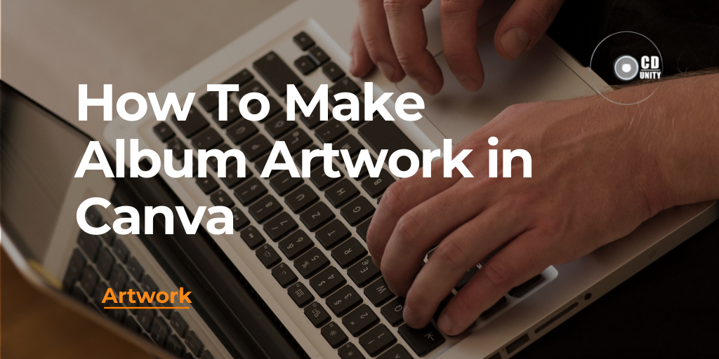 How to make an album artwork in canva